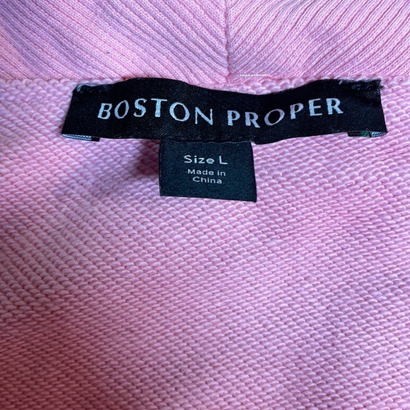 🌟Boston Proper off the shoulder sweatshirt sweater - Picture 4 of 4